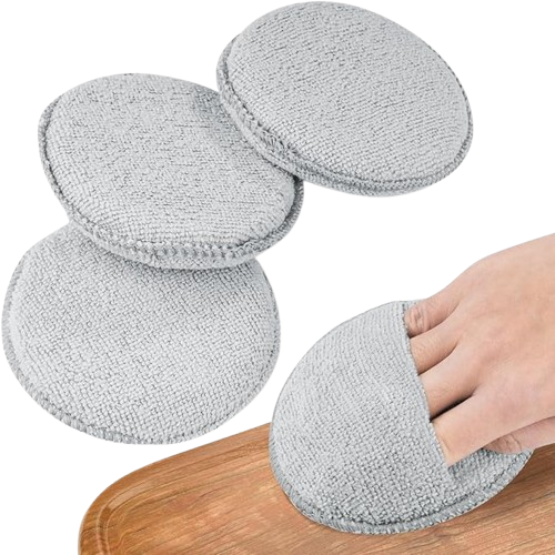 5-Inch Applicator Pads 4-Pack for Wood Maintenance